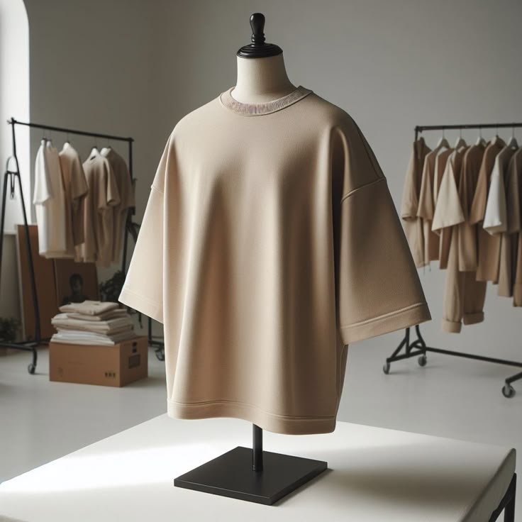 Oversized sand tee on stand